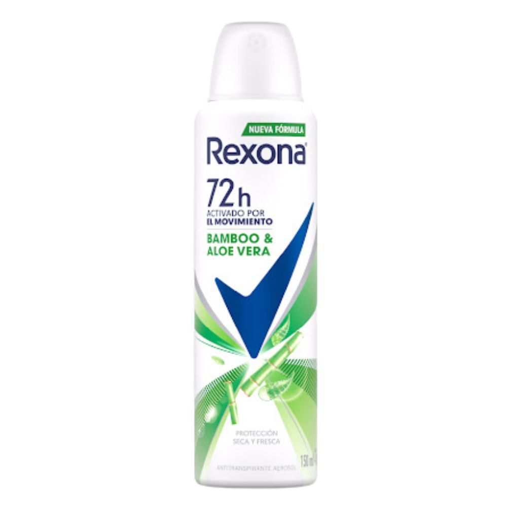 Rexona Desodorante Stay Fresh Bamboo Aloe Vera Aerosol 150ml