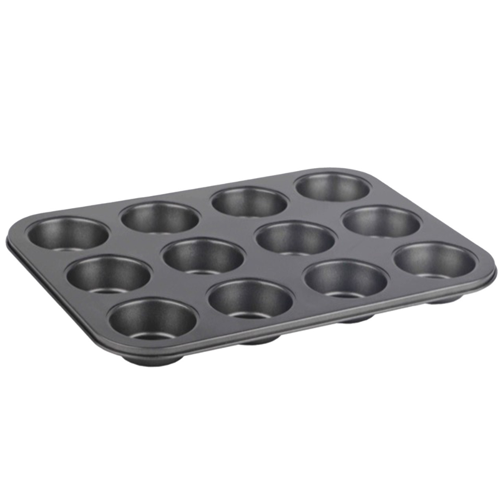 Alfa Hogar Molde Para Ponques Con Antiadherente 12Und