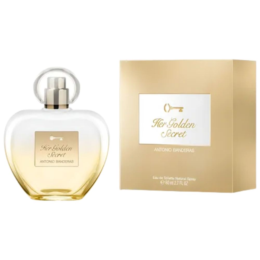 Antonio Banderas Her Golden Secret Eau De Toilette for women 80ml