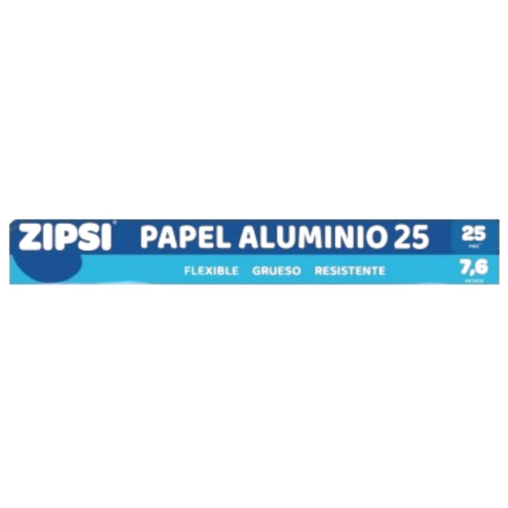 Papel Aluminio Zipsi 7.62m