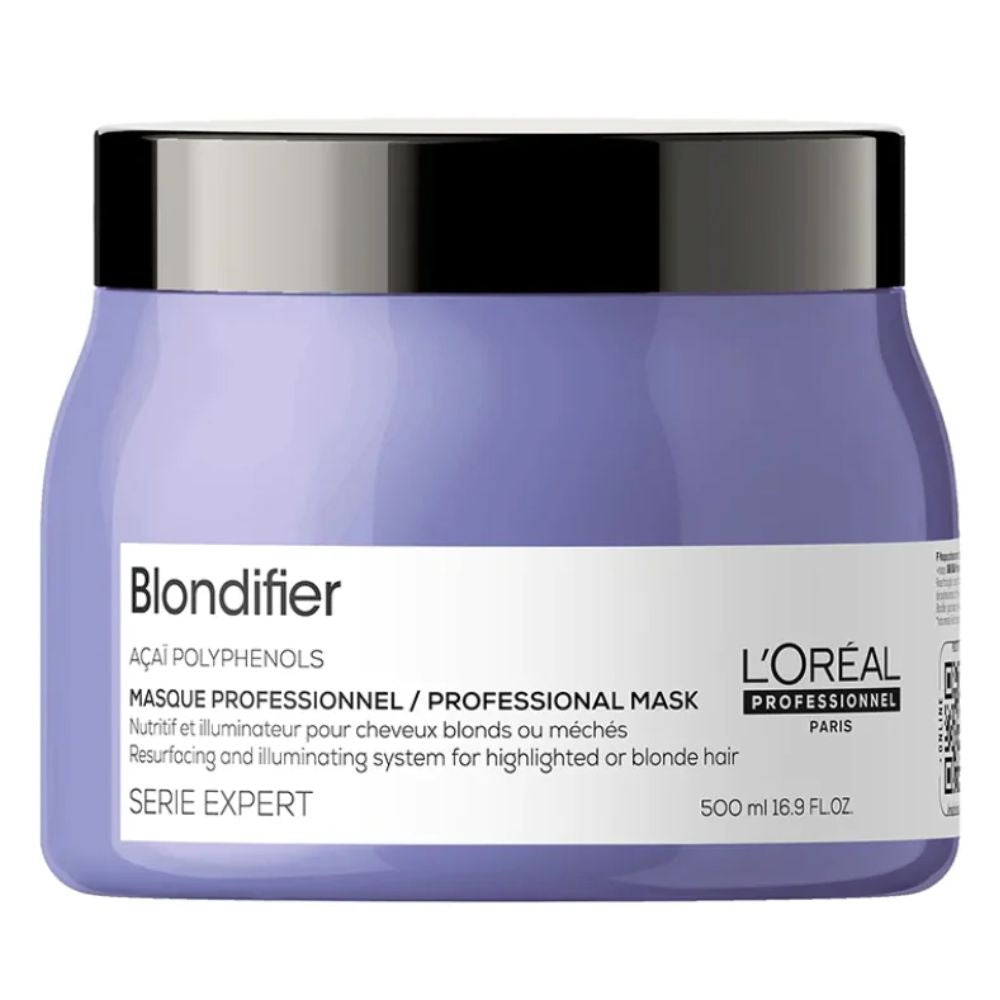 Baño de Crema L'Oreal Serie Expert Blondifier Acai Polyphenols 500ml