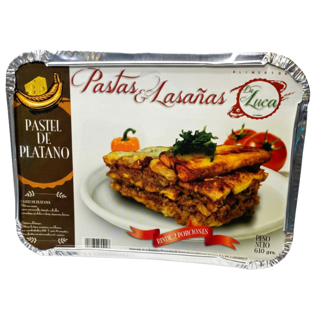 De Luca Pastel de Platano 610gr