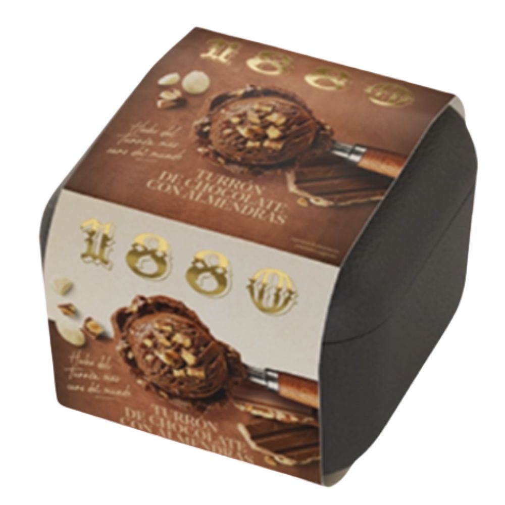 Helado Turron de Chocolate con Almendras 430ml