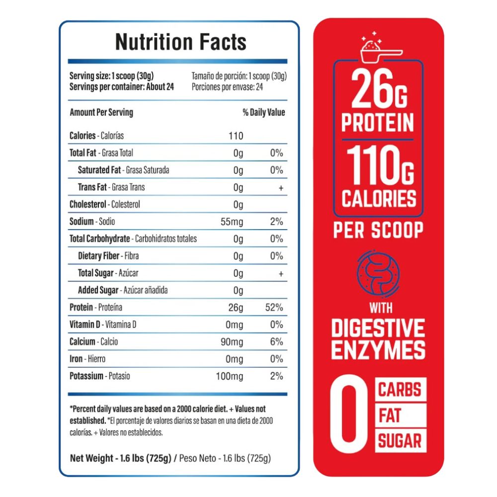 MO4T Proteina Premium ISO26 Chocolate Milk 24 Servicios