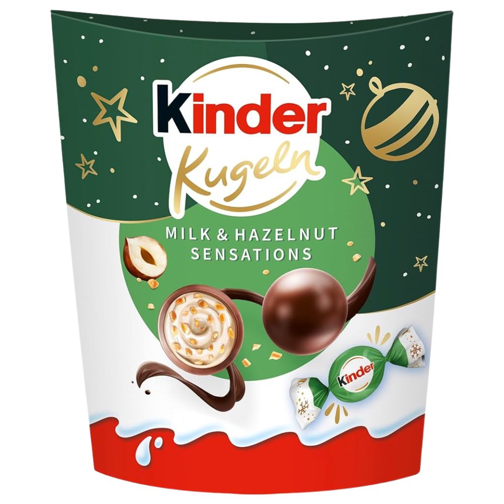 Chocolates Kinder Bombones Milk y Hazelnut Sensation 10 Chocolates Variados 90 grs