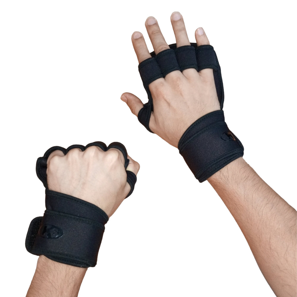 Calleras Para Crossfit+Gym K6 Grip Premium Black