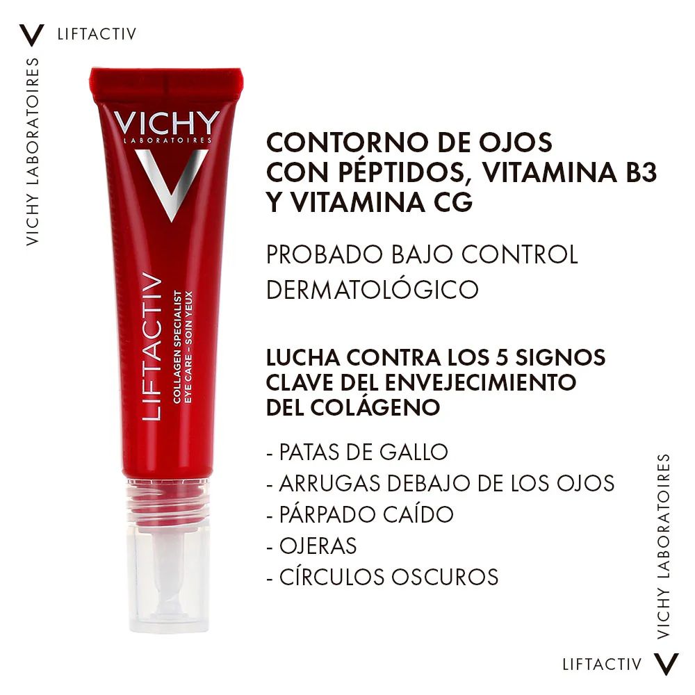 Vichy Liftactiv Collagen Specialista Contorno de Ojos 15ml