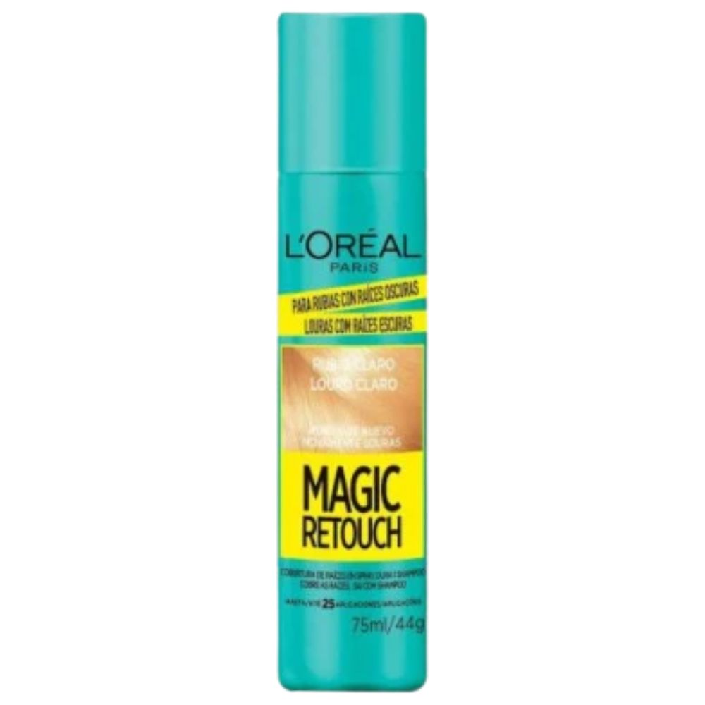 Spray Cubre Canas Loreal Magic Retouch Rubio Claro 75 ml