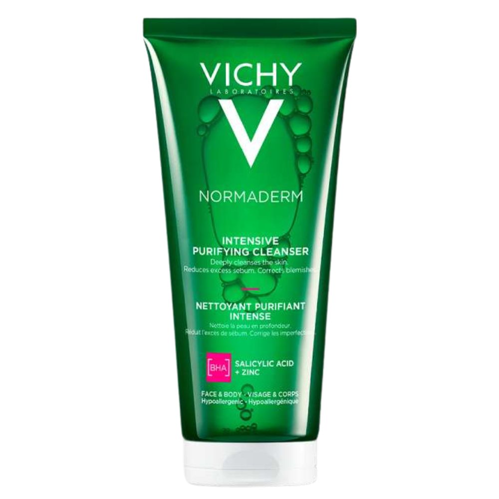 Vichy Normaderm Phytosolution Doble Accion Uso Diario Gel Limpiador Purificante Intenso 200ml