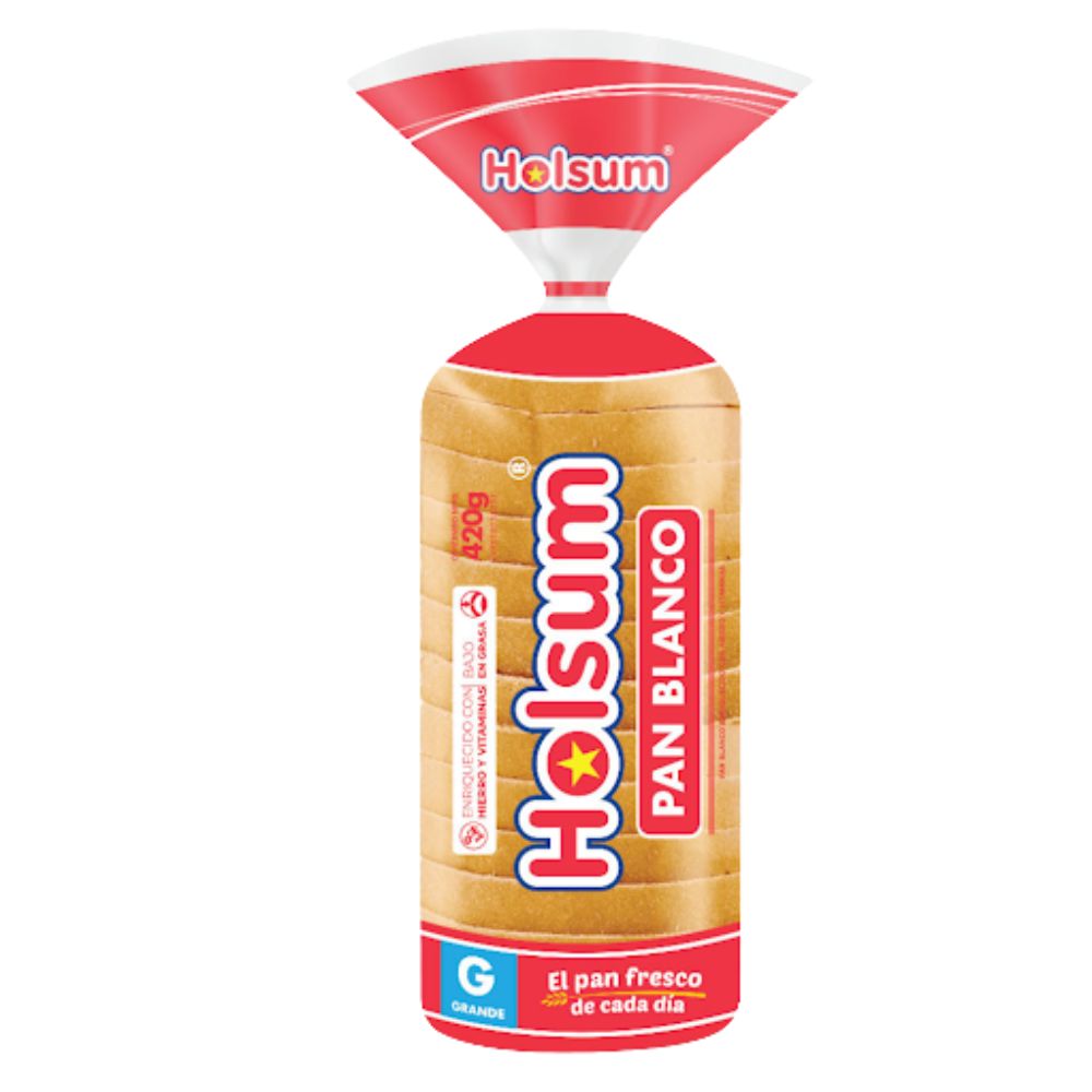 Holsum Pan Blanco 420 gr