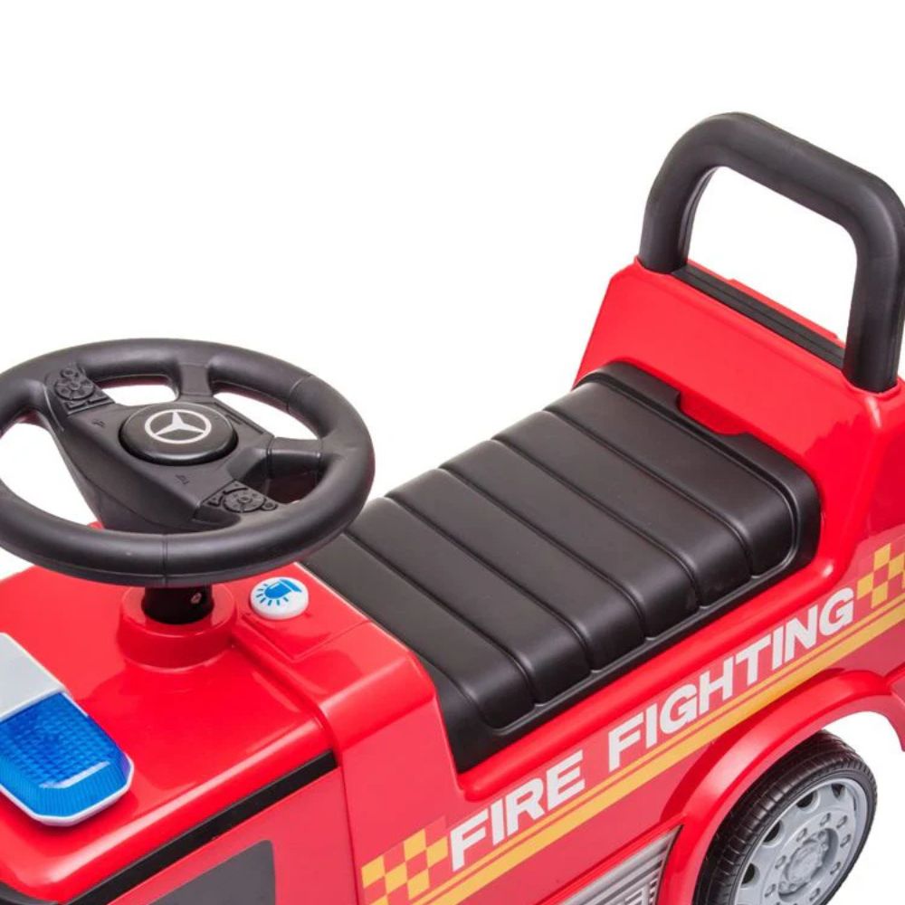 Mercedes-Benz Antos Fire Engine Foot To Floor Ride-On