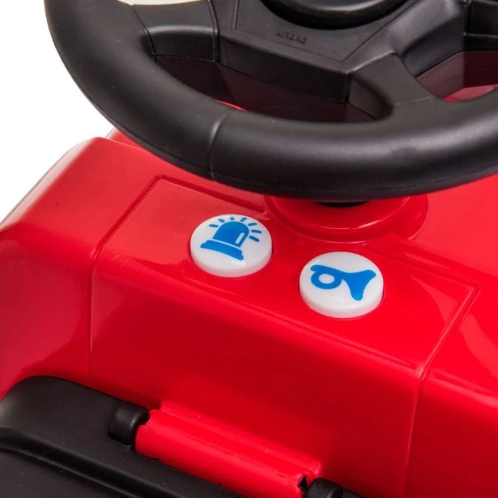 Mercedes-Benz Antos Fire Engine Foot To Floor Ride-On