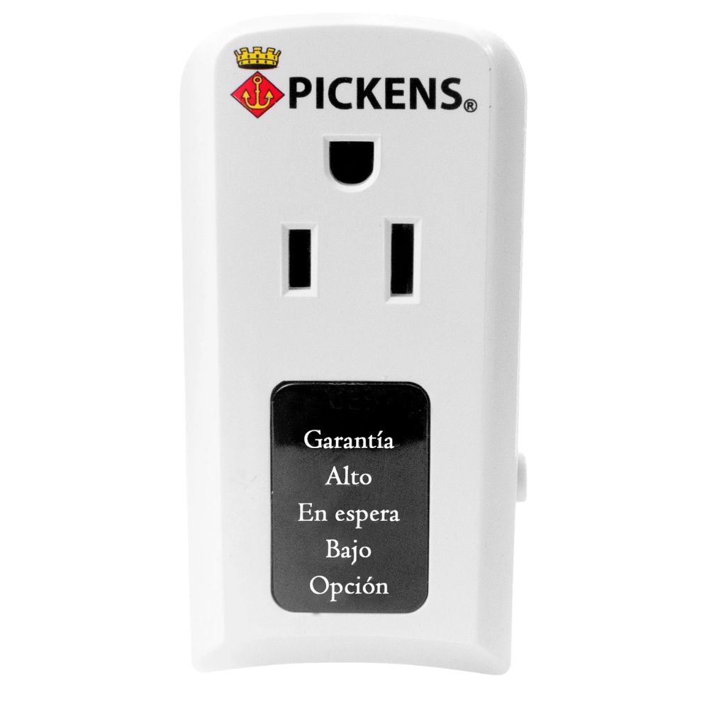 Pickens Protector de Voltaje Multiproposito 2 Salidas de Corriente 120 Voltios