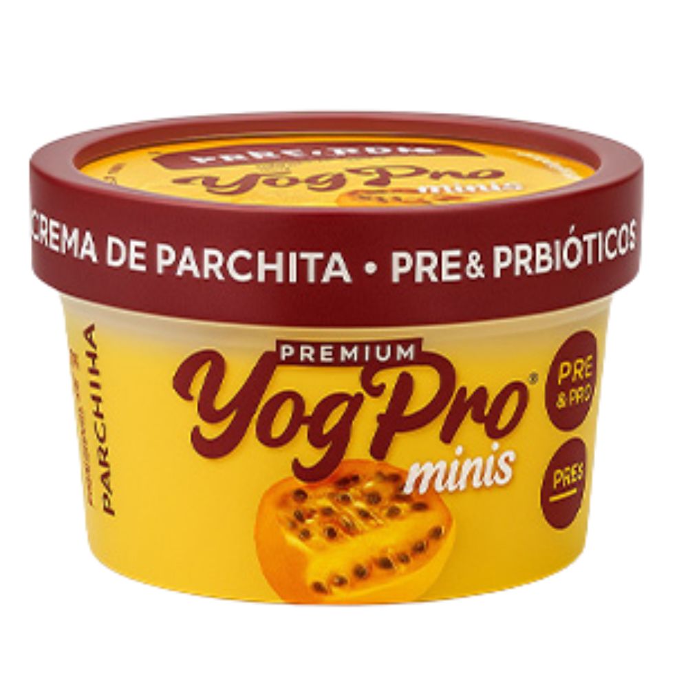 ¡Nuevo! Yog Pro Descremado- Deslactosado Mousse de Parchita 100gr