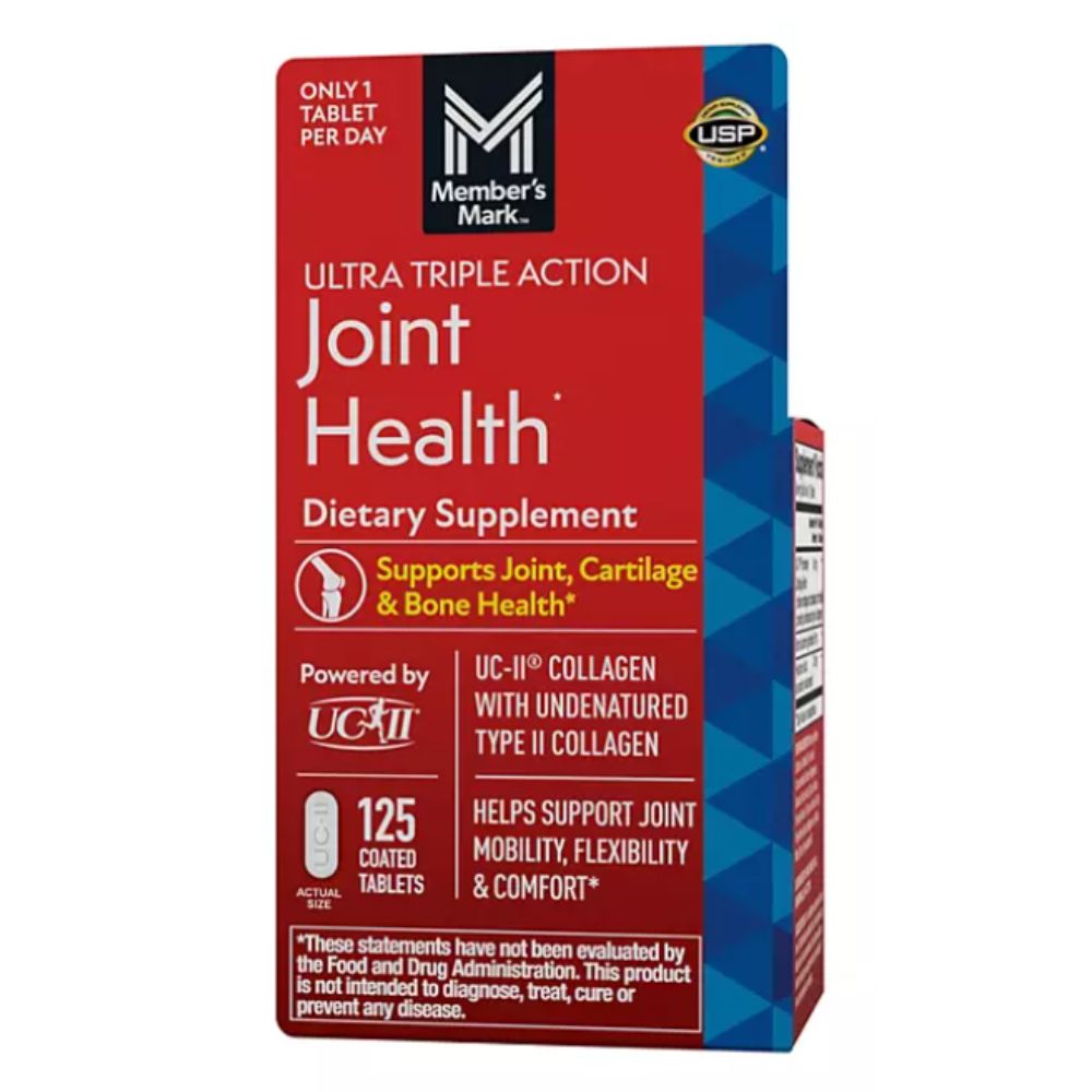 Member's Mark Joint Health UC-II Collagen With Undenatured Type II Collagen 125 Comprimidos