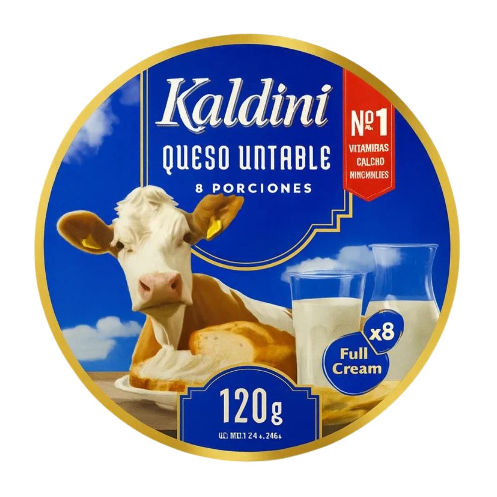 Kaldini Queso Triangulo 120gr 8 Piezas