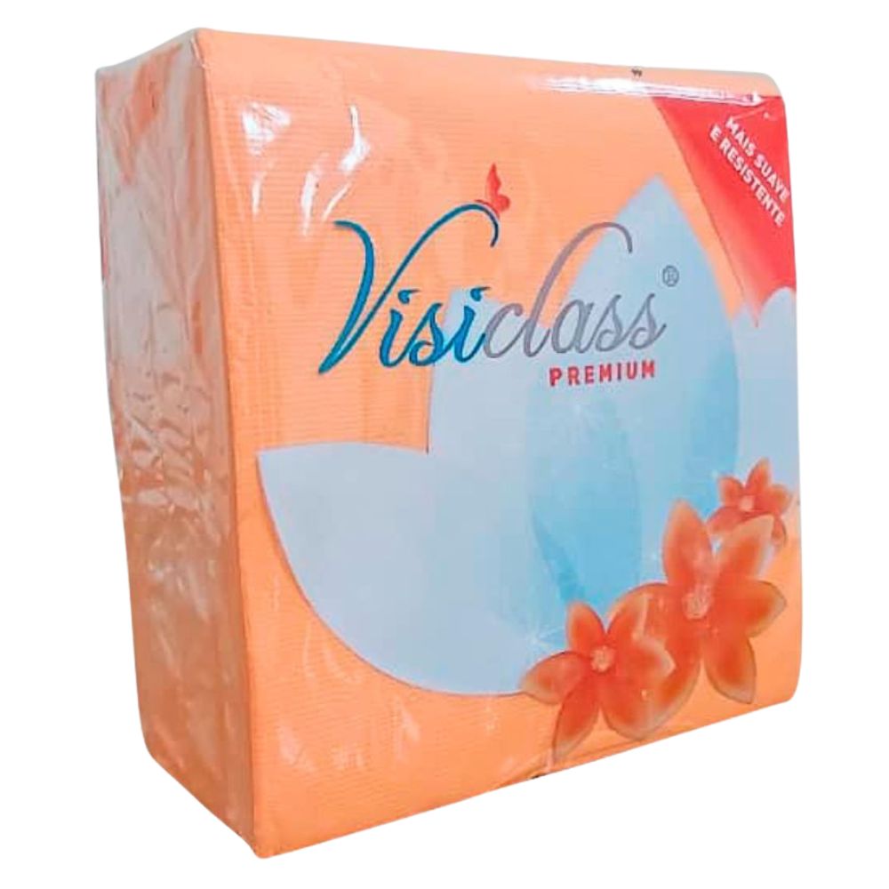Visiclass Servilletas Premiun Salmon 40 x 40 50 Und