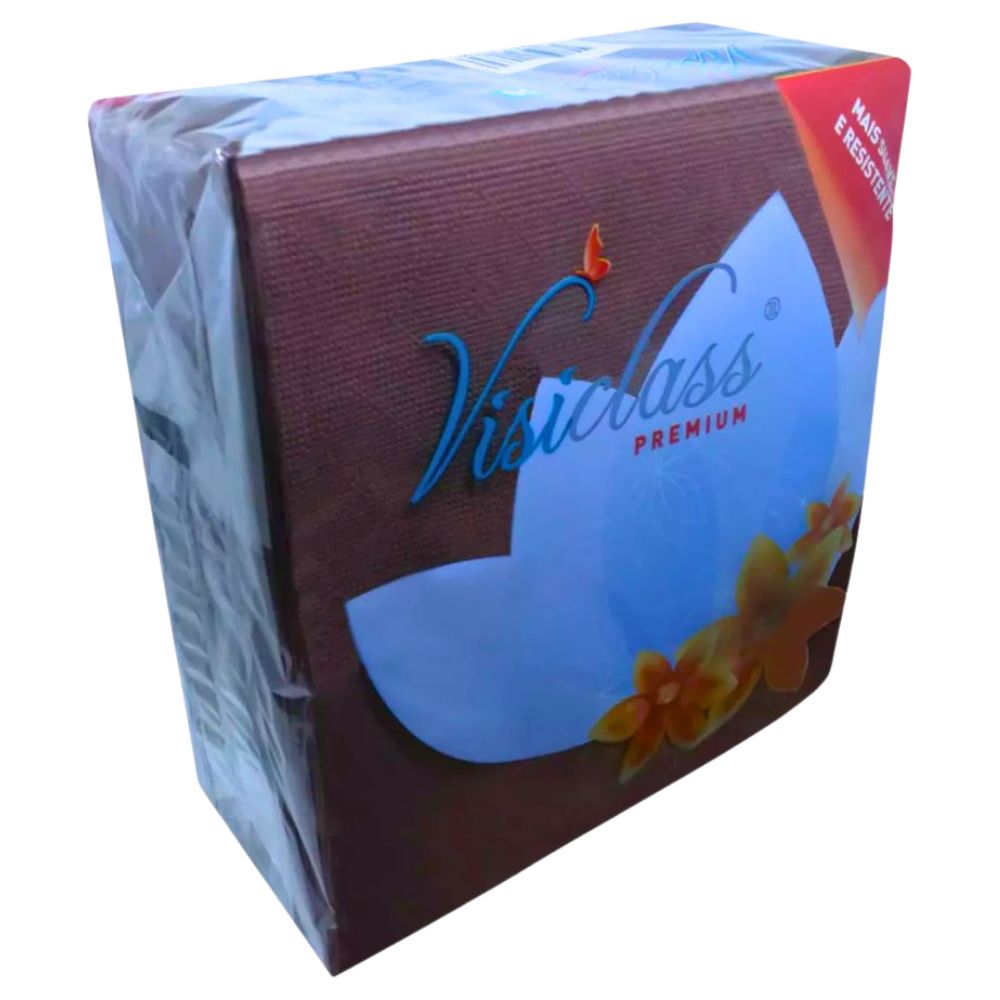 Visiclass Servilletas Premiun Marron 40 x 40 50 Und