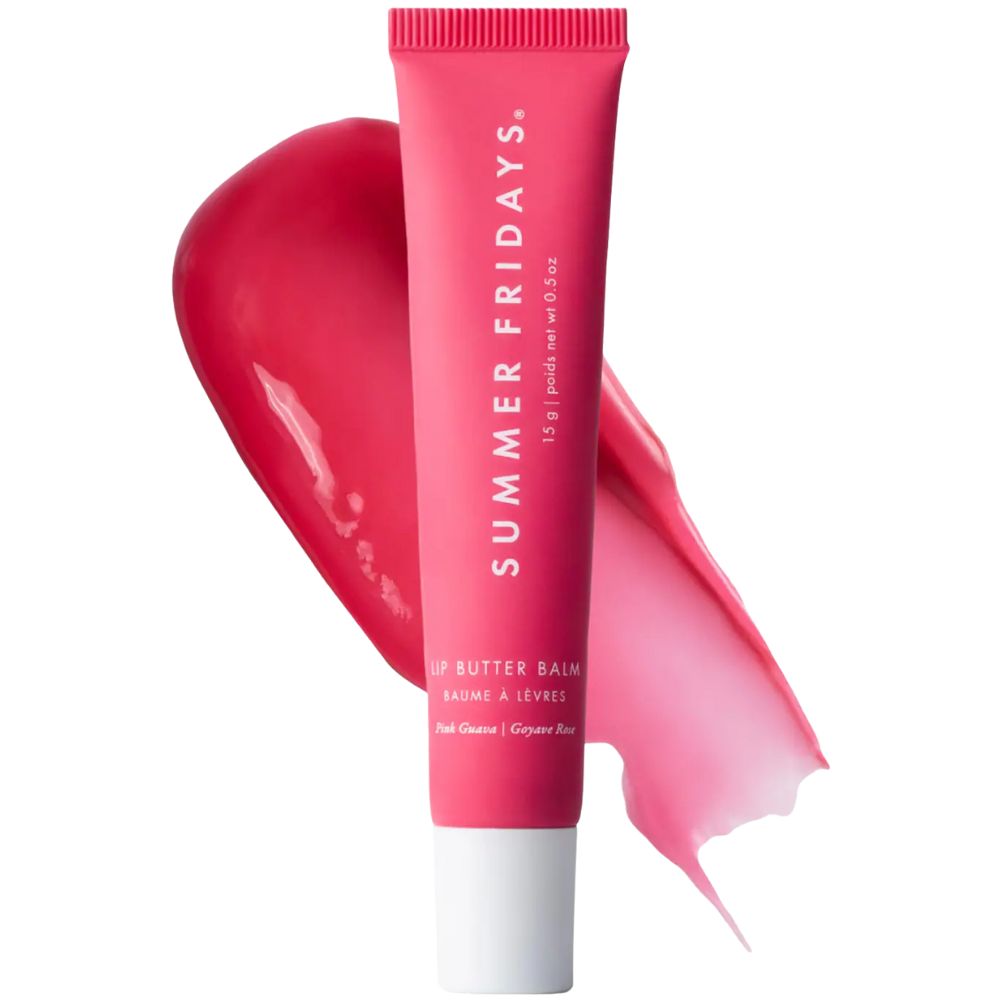 Summer Fridays Lip Butter Balm Color Pink Guava 15gr