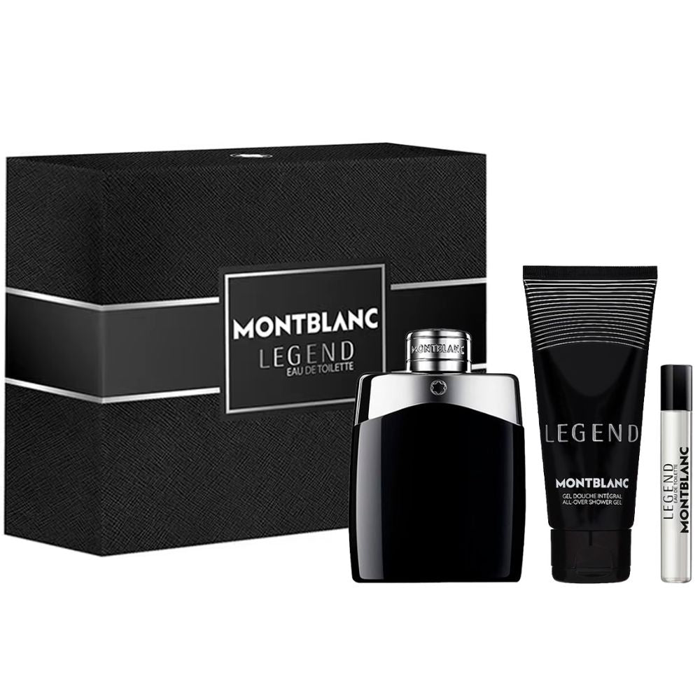 Mont Blanc Legend Eau de Toilette Gift Set For Men