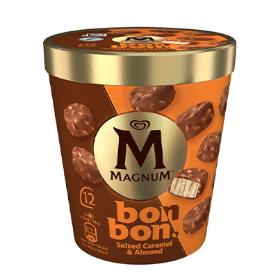 Helado Magnum Bon Bon Salted Caramel & Almond 204ml