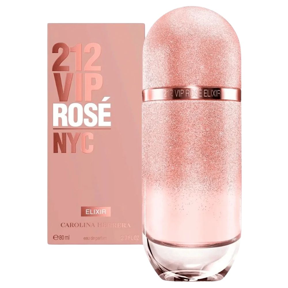Carolina Herrera 212 VIP Rose Elixir NYC Eau De Parfum For Woman 80ml