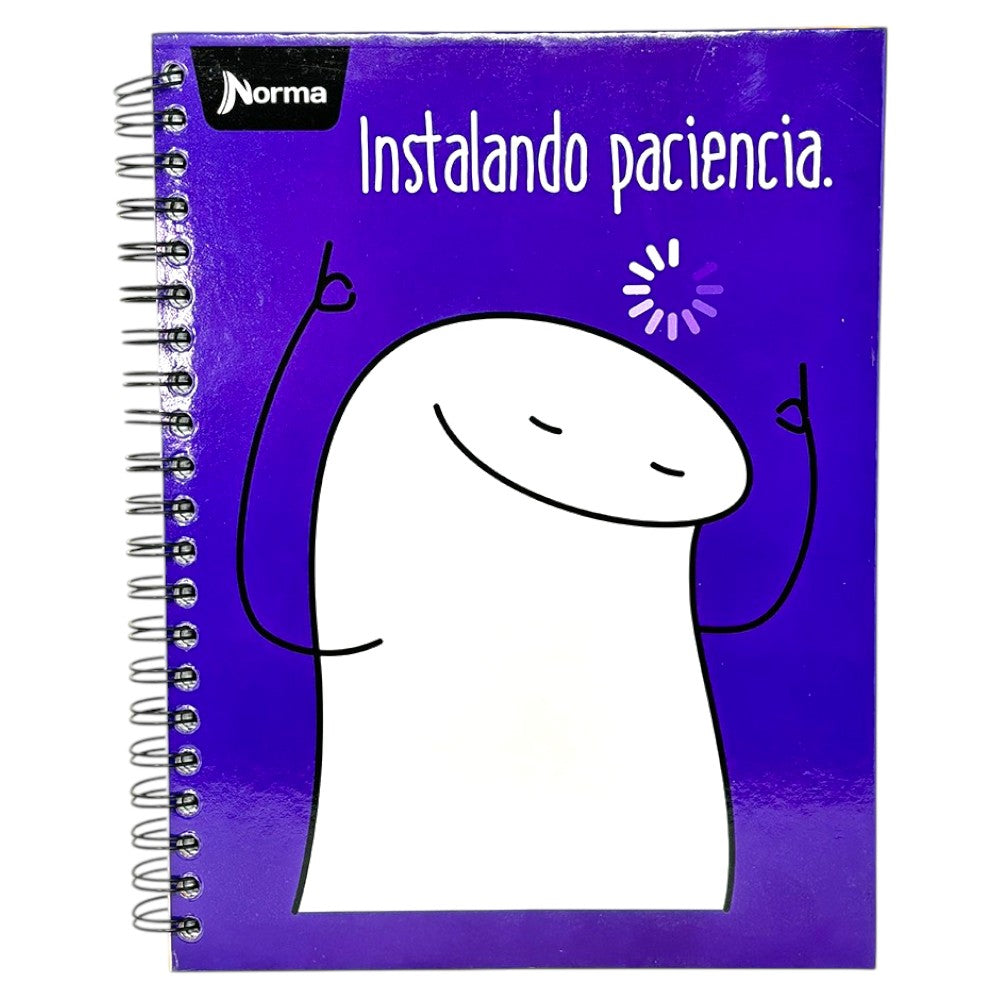 Norma Cuaderno Argollado Memes 6 Materias 150 Hojas Con stickers Diseños Surtidos