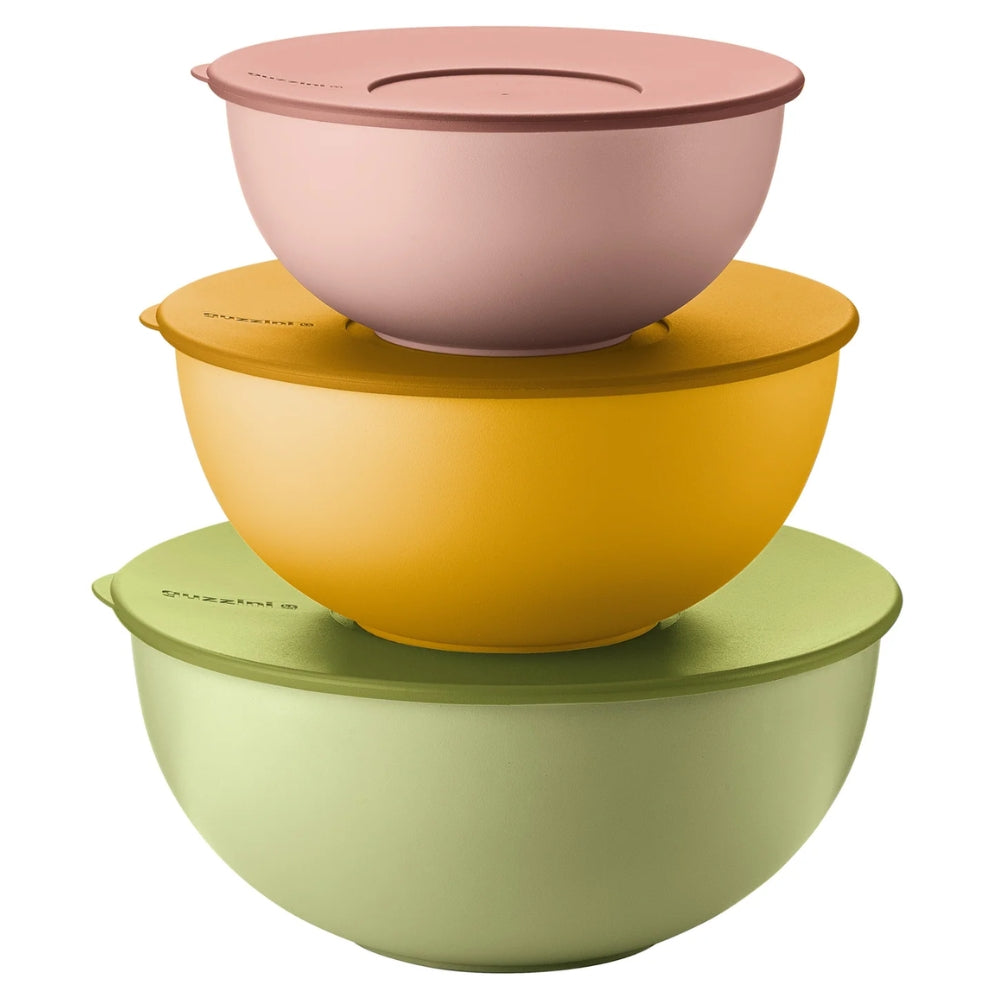 Guzzini Everywhere Bio Set De 3 Contenedores Con Tapa Para Almacenar Alimentos