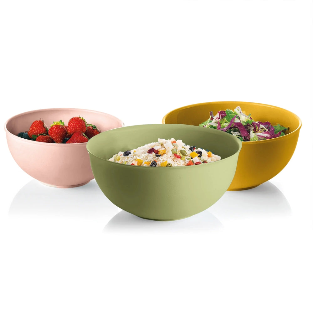 Guzzini Everywhere Bio Set De 3 Contenedores Con Tapa Para Almacenar Alimentos