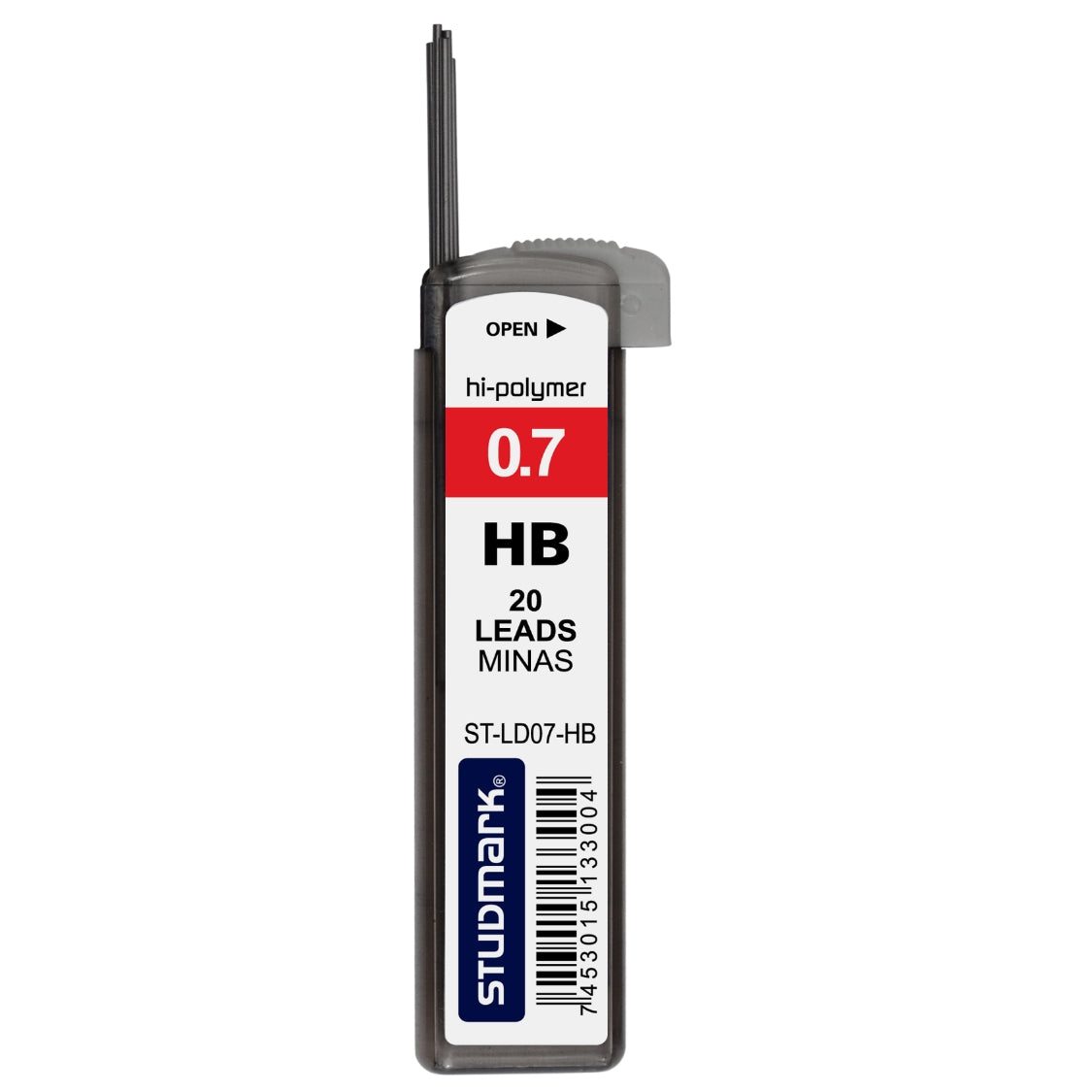 Studmark Minas De Repuestos 0.7mm HB 1 Und x 20 Minas