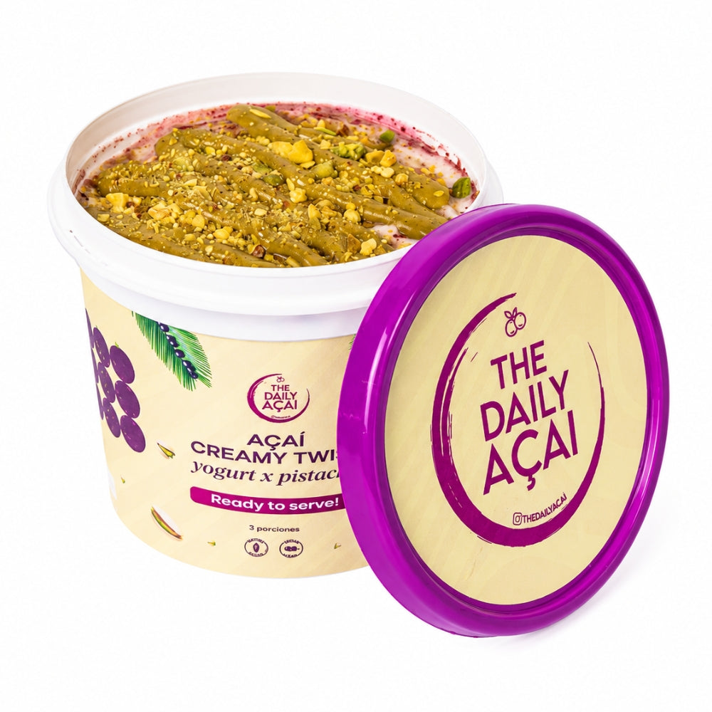 The Daily Acai Helado Creamy Twist Acai y Pistacho 500gr