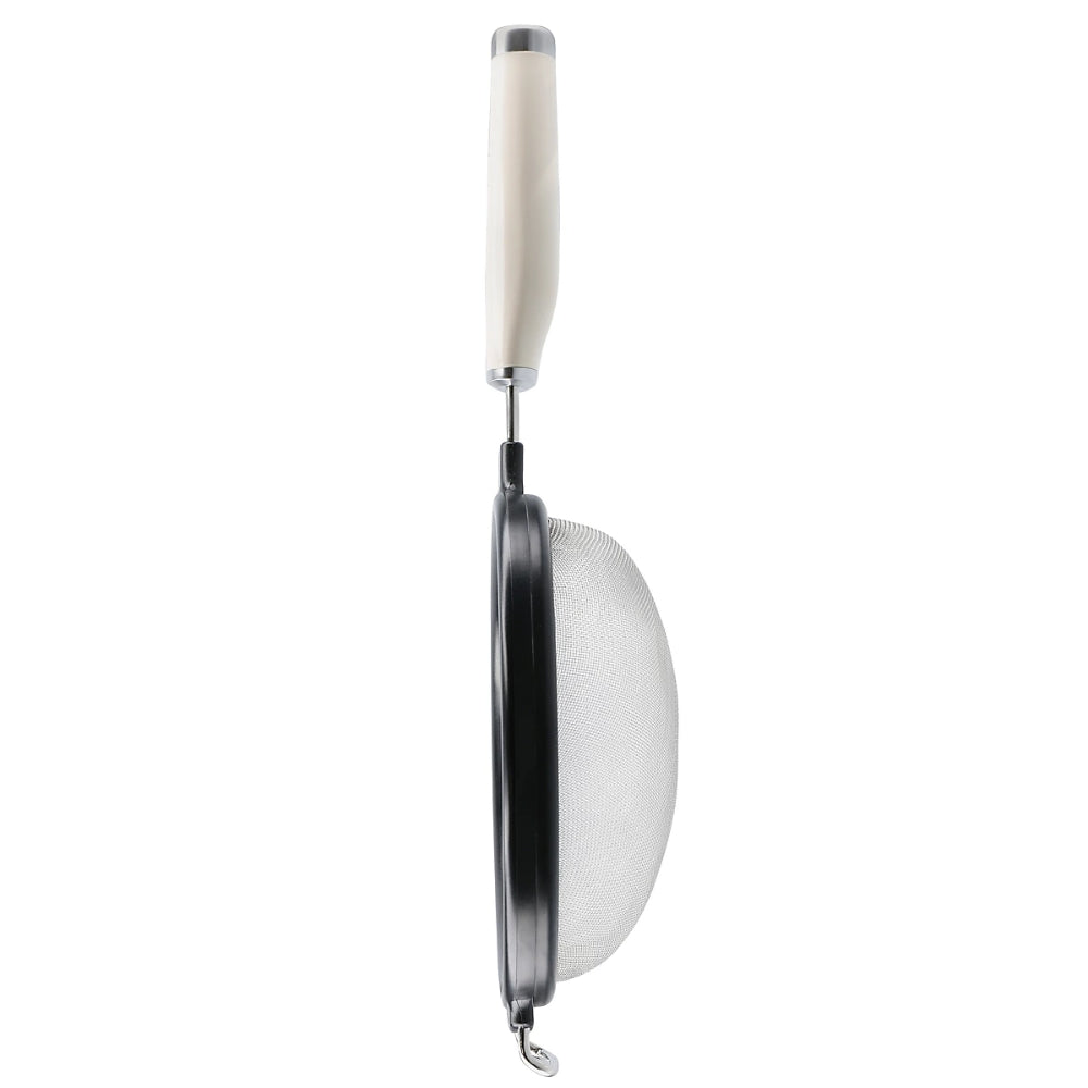 KitchenAid Colador de Malla de Acero Inoxidable Color Crema