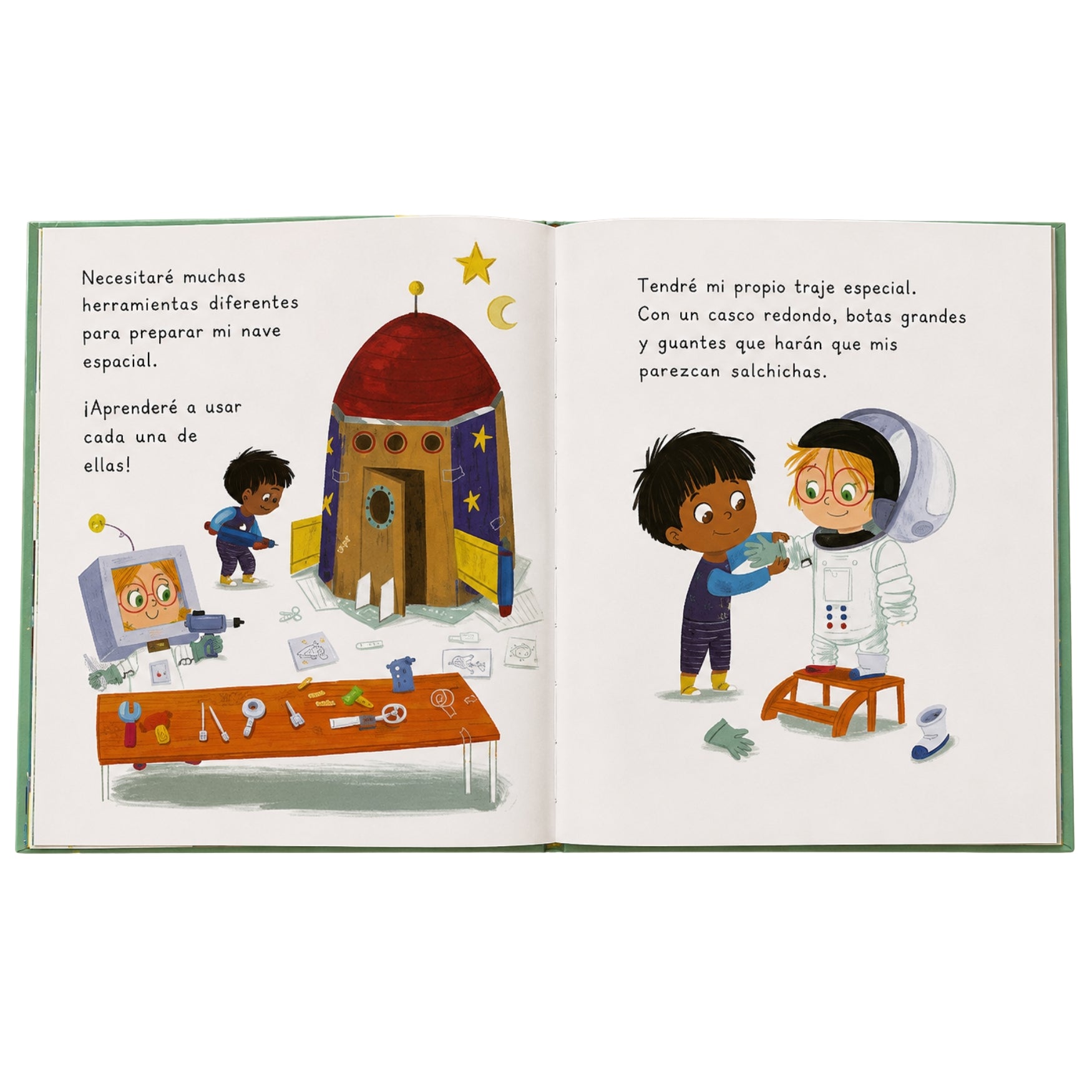 Sicoben Libro Infantil Cuando sea grande quiero ser Astronauta