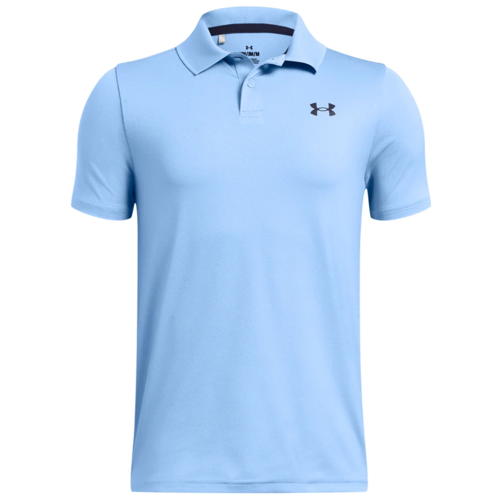 Under Armour Franela Para Niños Performance Polo Color Horizon Blue