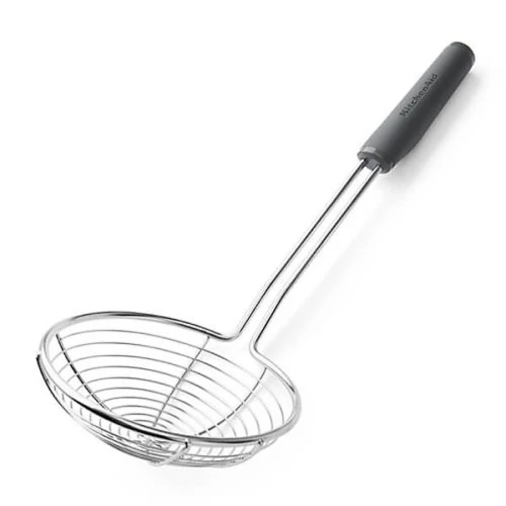 KitchenAid Colador de Acero Inoxidable Color Gris