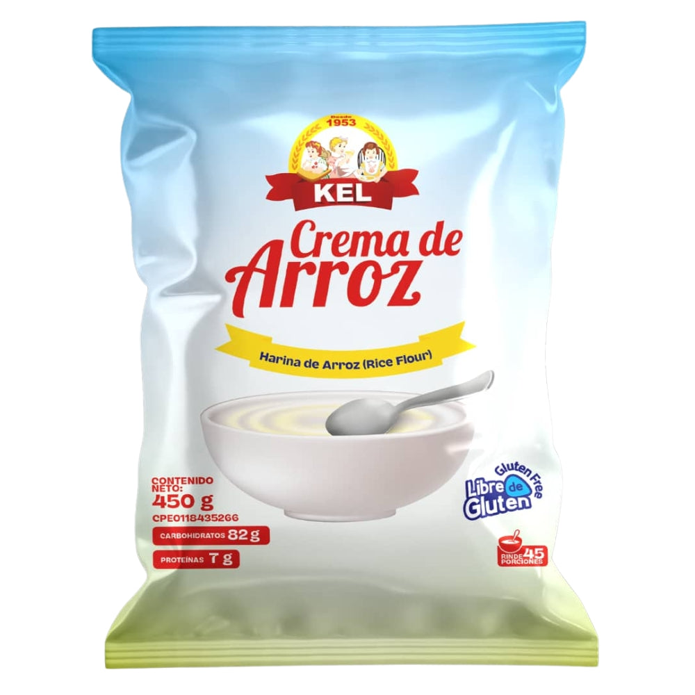 Crema de Arroz Kel 450gr