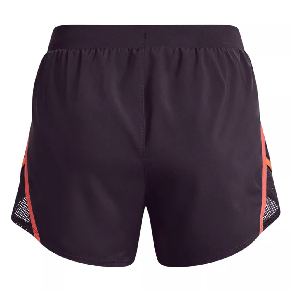 Under Armour Short Running Fly By 2.0 Para Damas Color Purple-Orange