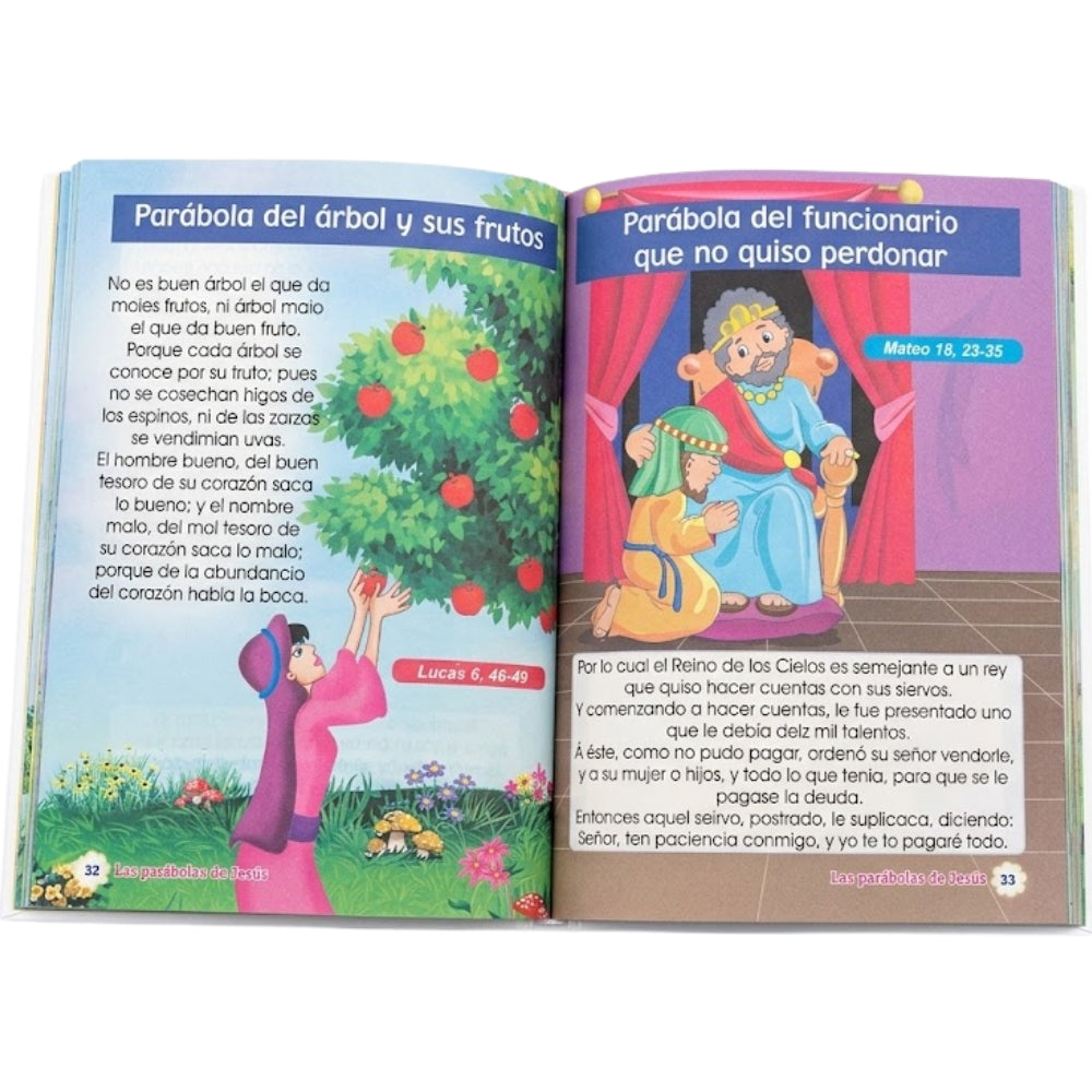 Las Parábolas De Jesús Para Niños Libro Ilustrado