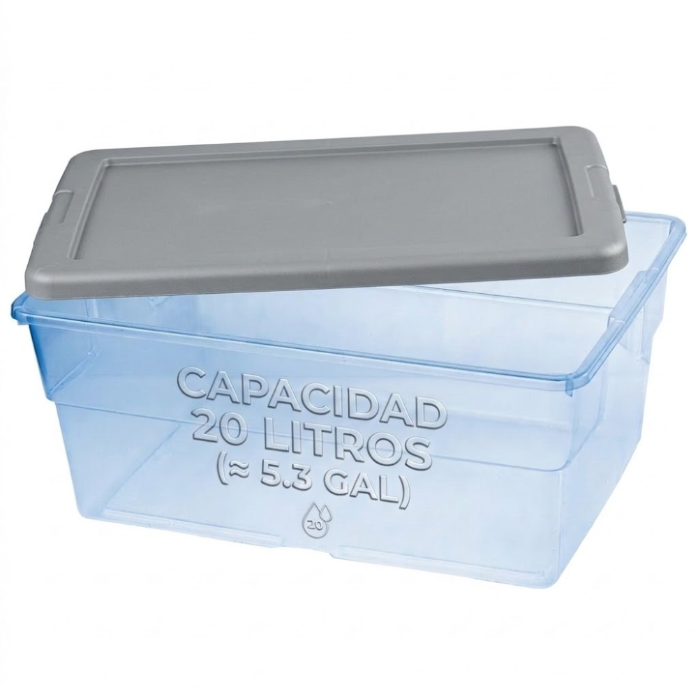 Alfa Hogar Cajón Multiusos Click 20Lt