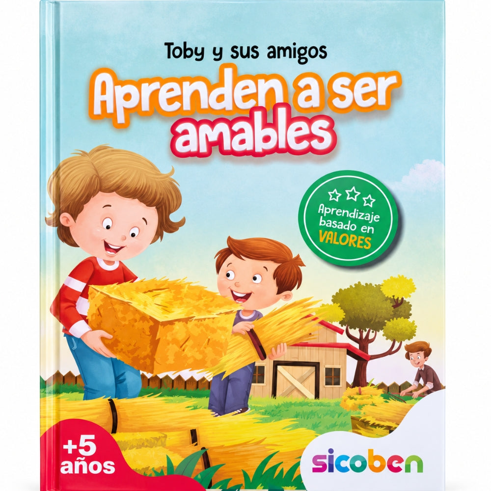 Libro De Lectura Toby Y Sus Amigos Aprenden A Ser Amables 24 pag