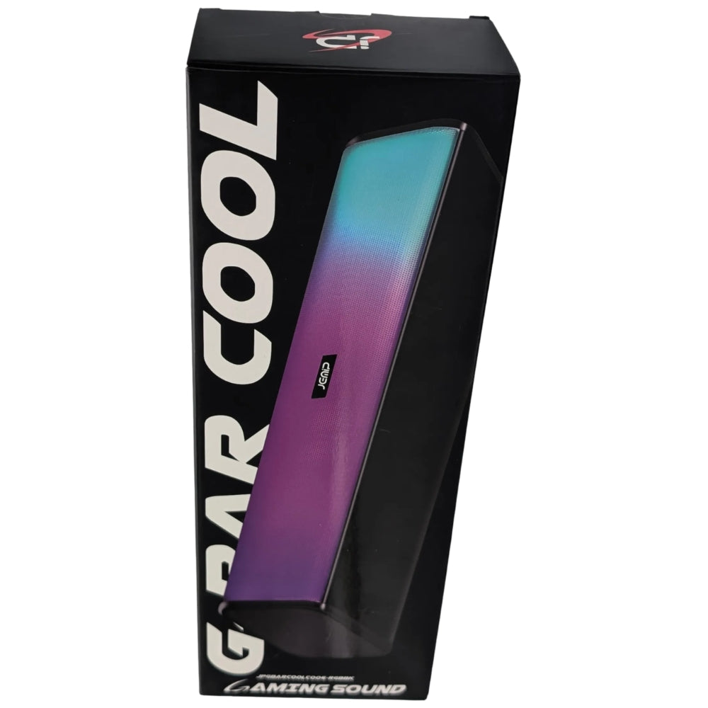 Jemip Barra De Sonido Gaming G-Bar Cool RGB Color Negro
