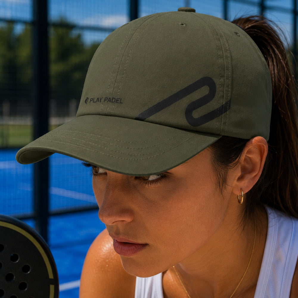 Zusset Gorra Ajustable para Padel Color Verde