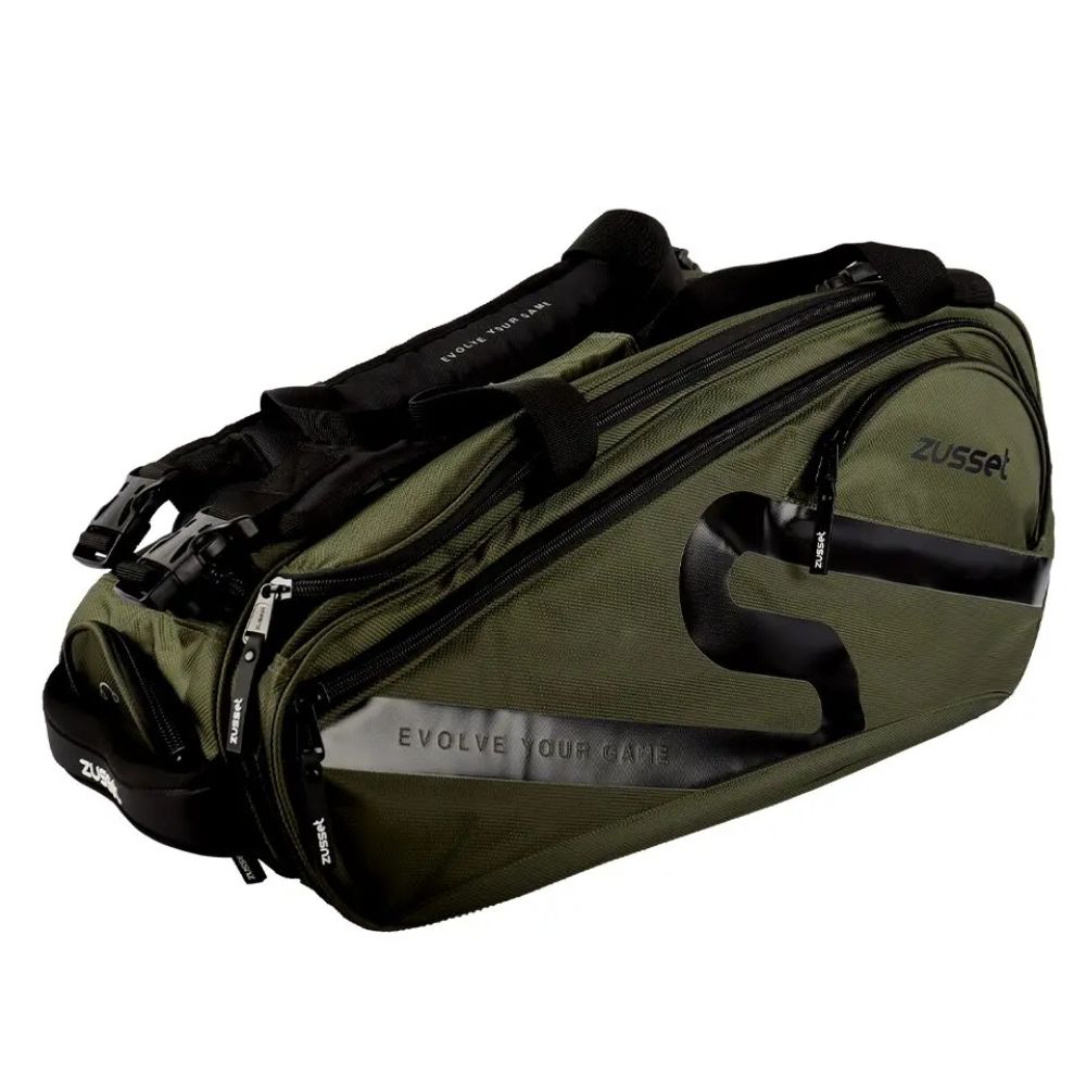 Zusset Bolso Para Padel Paletero Color Negro con Verde