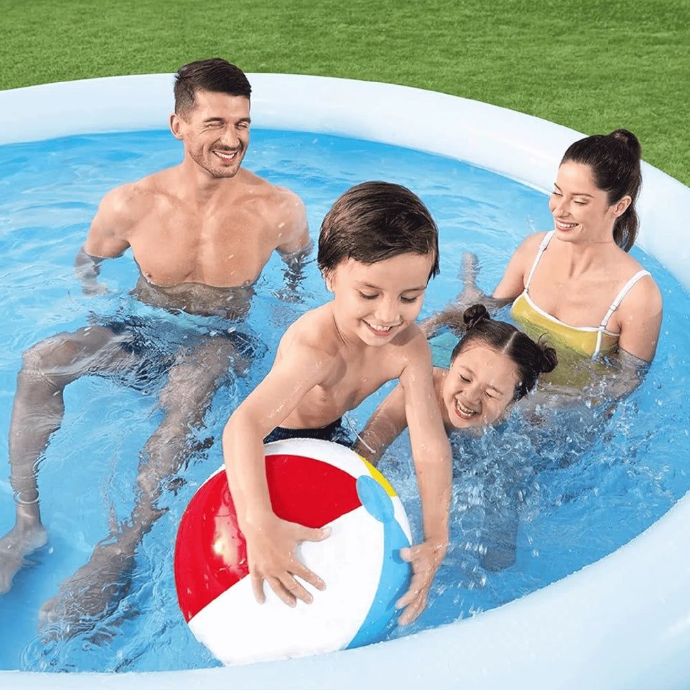 Bestway Piscina Inflable Redonda Pool Fast Set 2.44m X 61cm