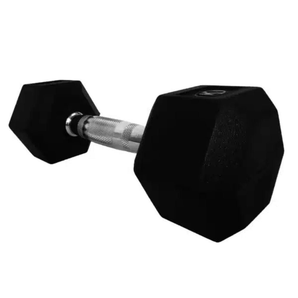 Mancuerna Pesa Encauchetada Gim Hex K6 30Lb