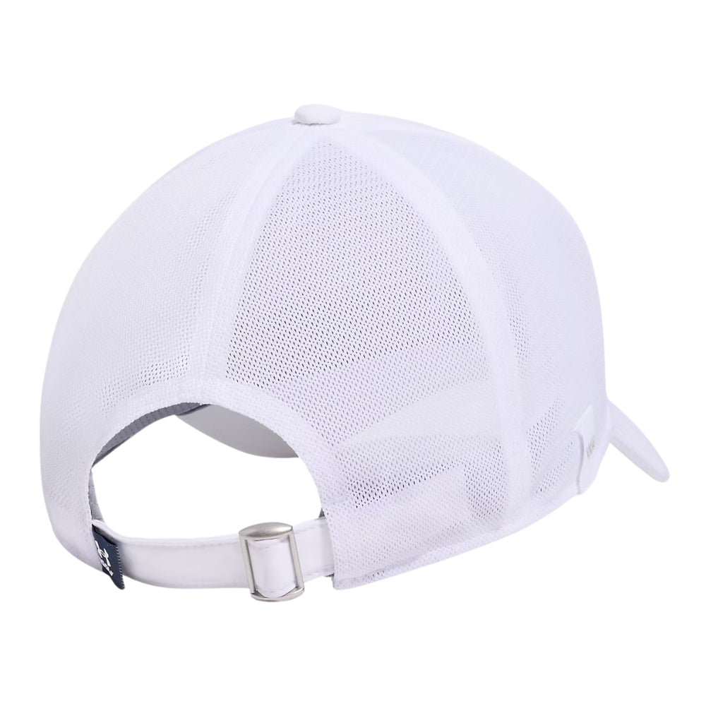 Under Armour Gorra para Golf Ajustable Para Caballero Color Blanco