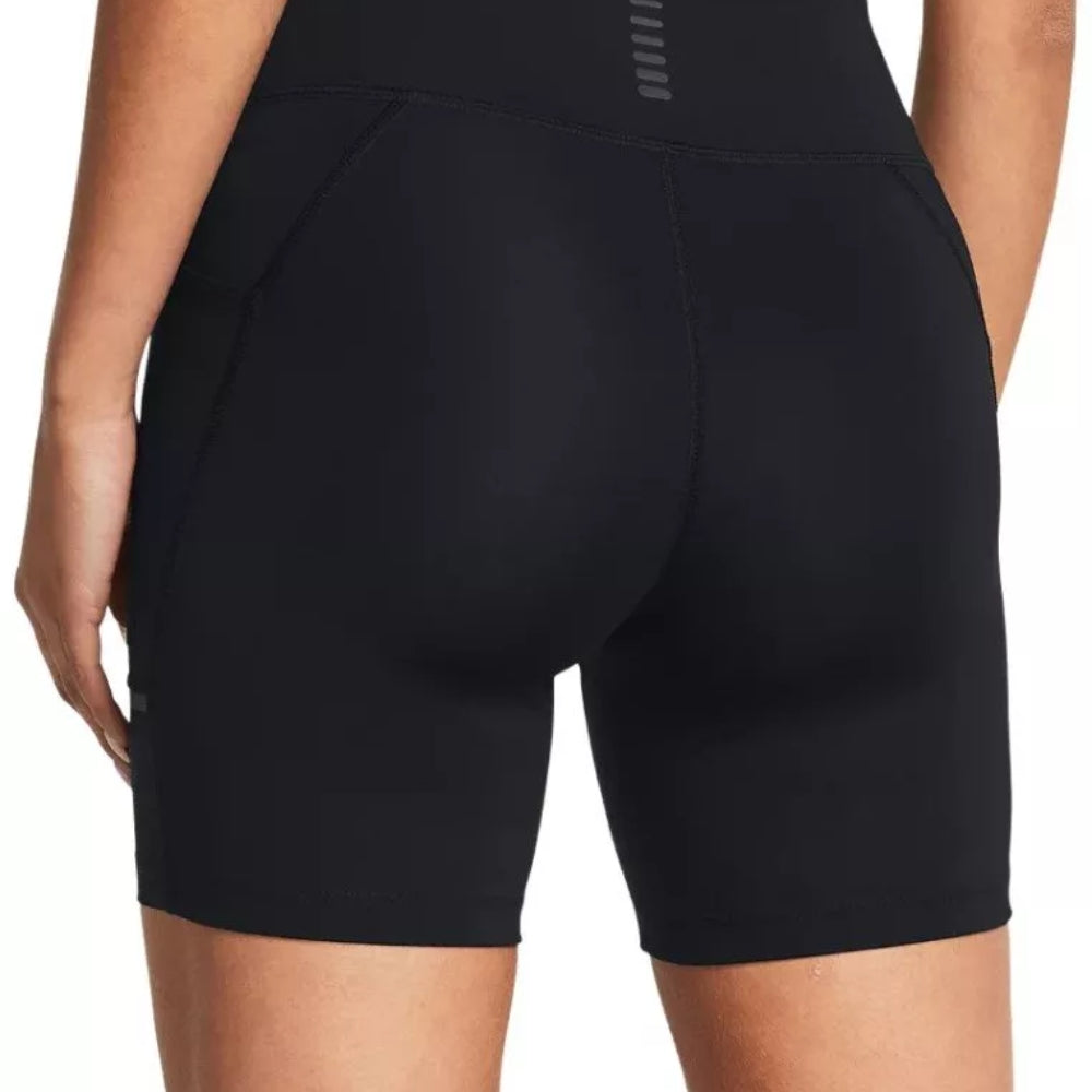 Under Armour Short Deportivo de Alto Rendimiento 6” Para Damas Color Negro