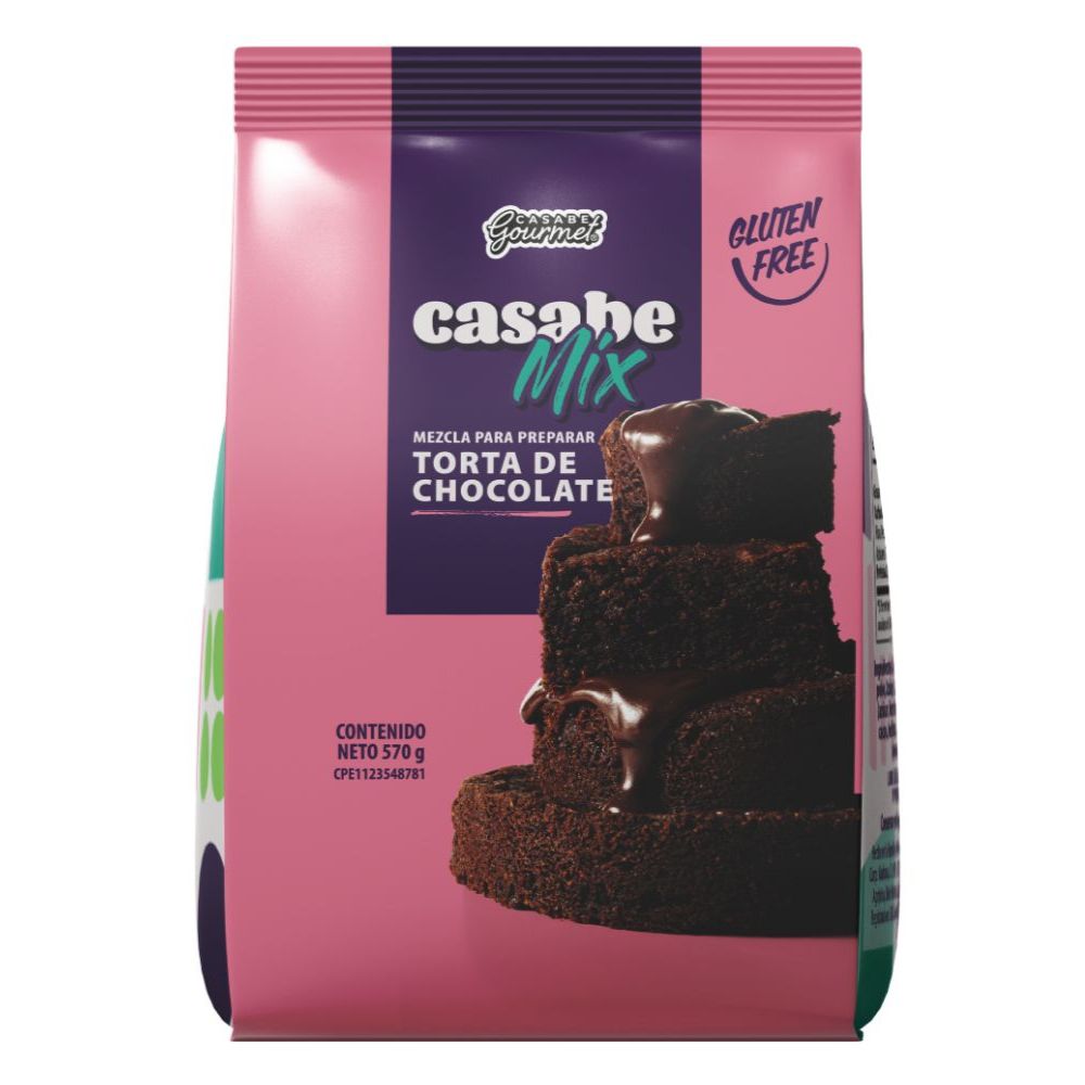 Casabe Gourmet Casabe Mix Torta de Chocolate Mezcla 570g