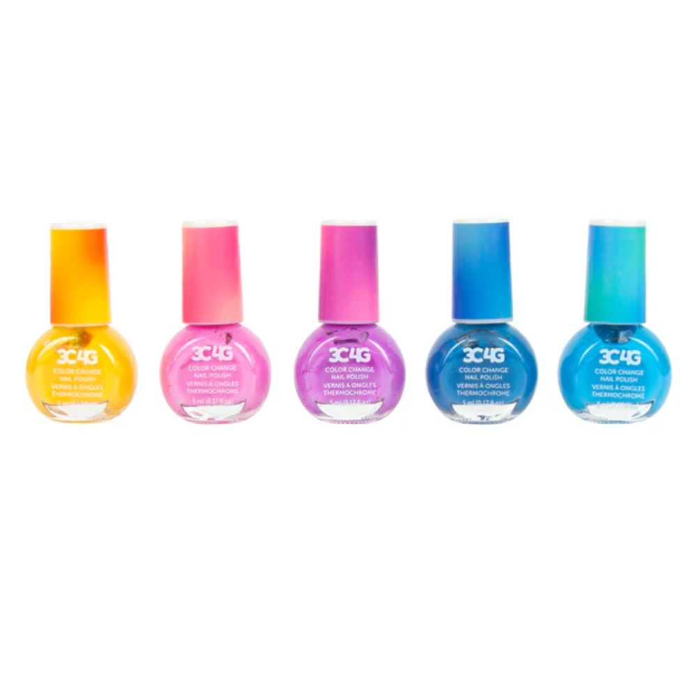 3C4G Esmalte De Uñas Que Cambia De Color 8+ 5Pzs