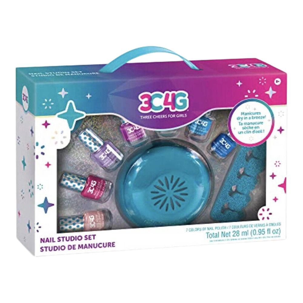 3C4G Set De Estudio De Uñas 8+ 11Pzs